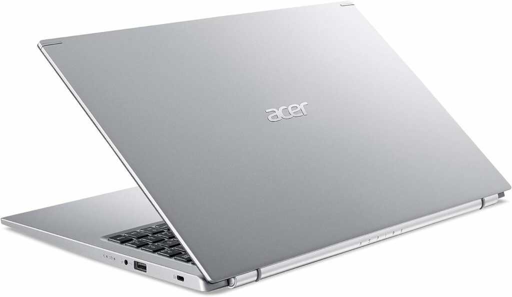 Acer Aspire 5 A515-56-347N Slim Laptop - 15.6 Full HD IPS Display - 11th Gen Intel i3-1115G4 Dual Core Processor - 8GB DDR4 - 128GB NVMe SSD - WiFi 6 - Amazon Alexa - Windows 11 Home in S Mode,Silver : Electronics