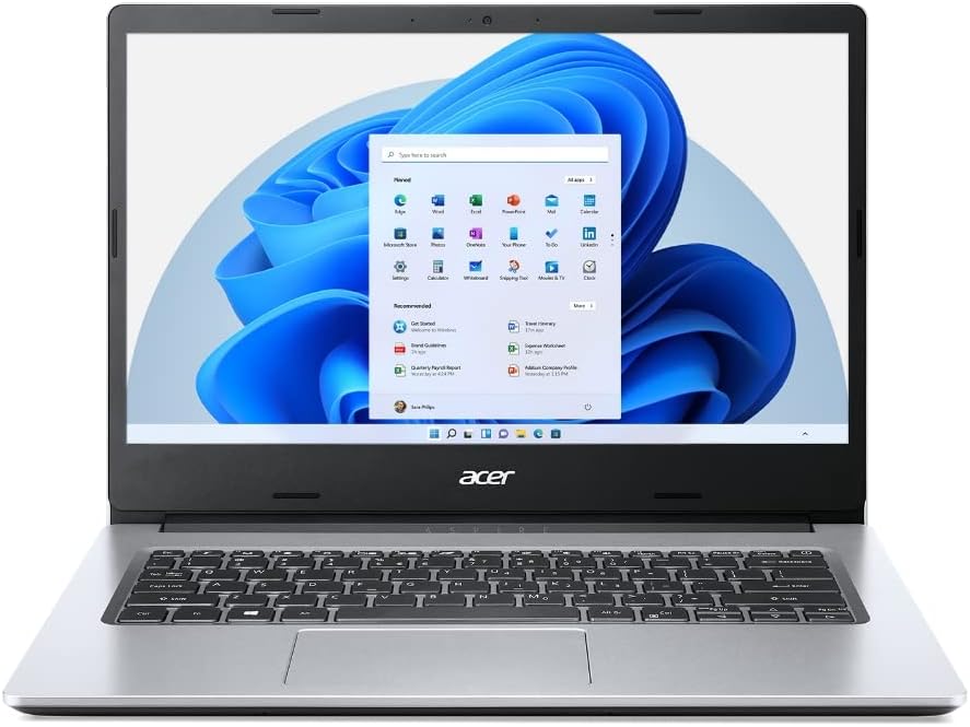 Notebook Acer Aspire 3 A314-35-C1W1 Intel Celeron N4500 Windows 11 Pro 4GB 128GB SDD 14 Full HD : Amazon.com.br: Computadores e Informática