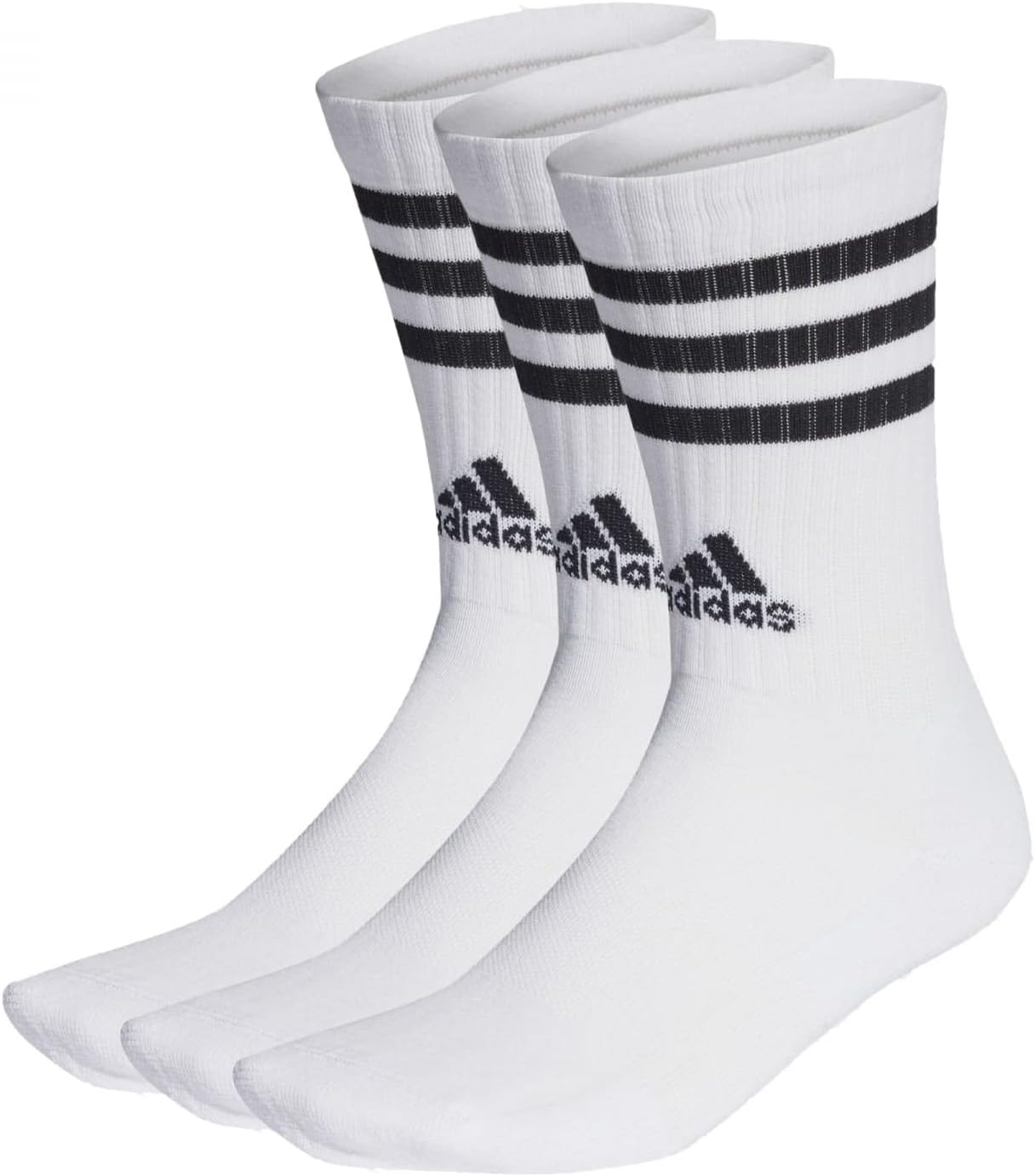 avaliacao meia cano alto adidas 3 stripes medium off white