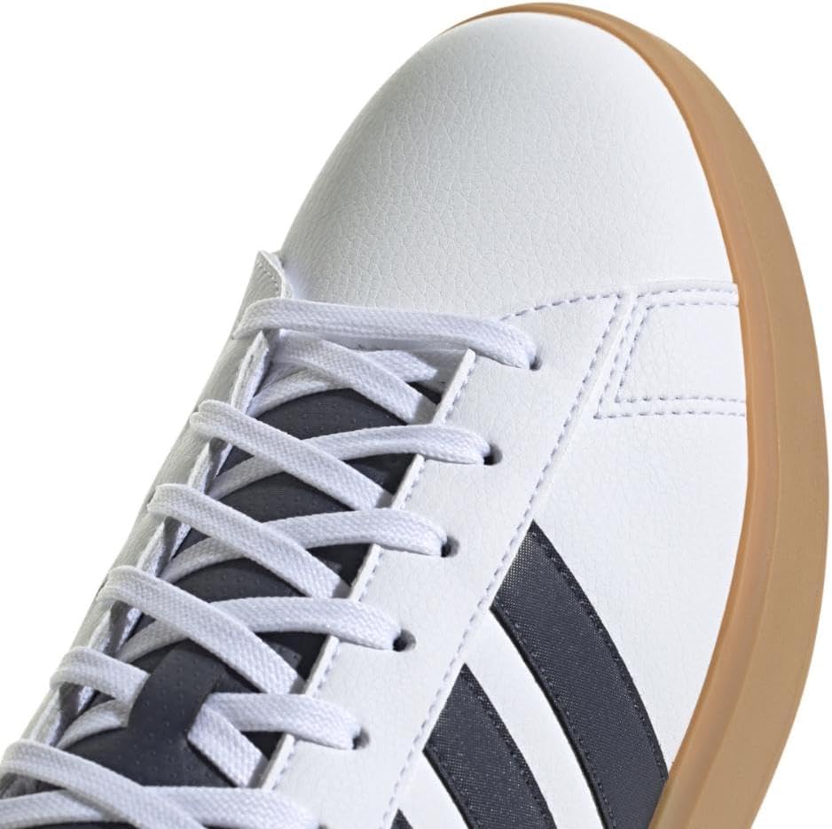 review tenis adidas masculino grand court 20 cloud whiteshadow navygum id4469 42