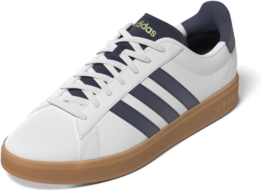 Tênis Adidas Masculino Grand Court 2.0 Cloud White/shadow Navy/gum Id4469 42